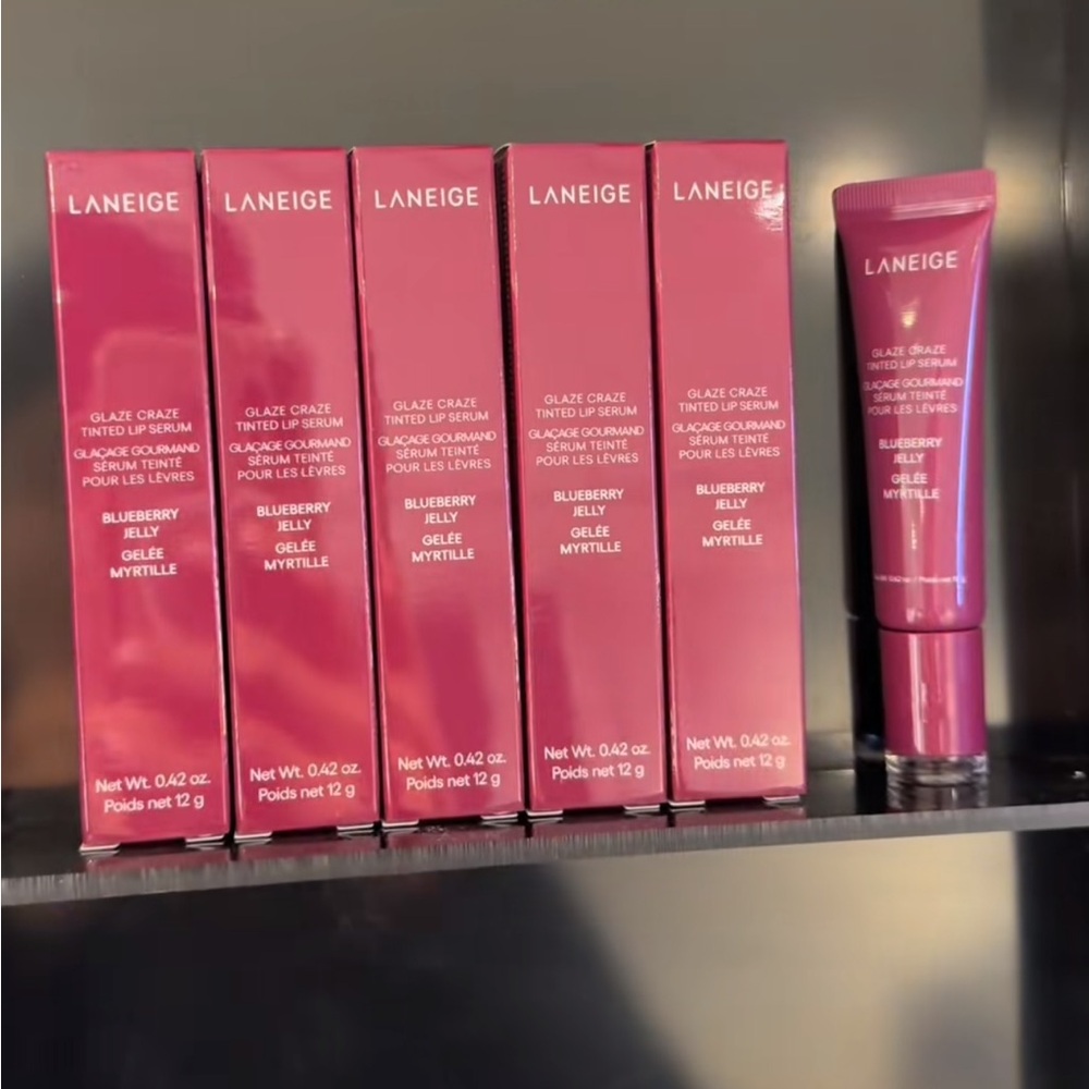 Laneige Blueberry Jelly Glaze Craze Lip